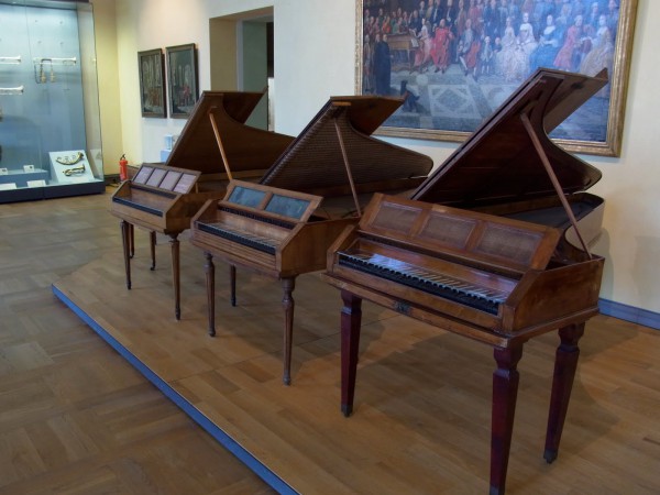 Музыкальные инструменты в Баварском национальном музее в Мюнхене