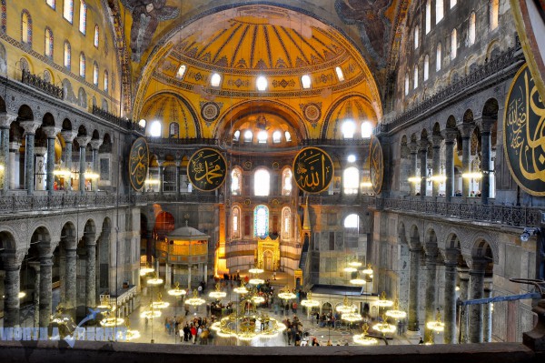Музей в Соборе Святой Софии в Стамбуле