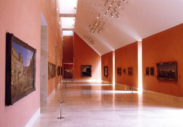 Галерея в музее Тиссен-Борнемиса в Мадриде